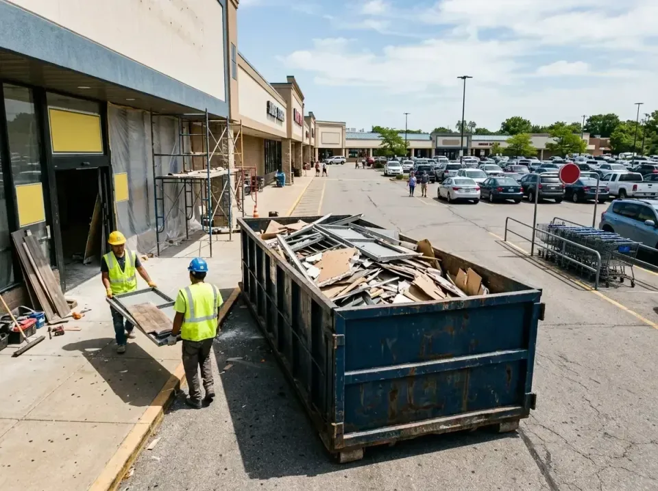 retail-store-renovation-debris-003 — frequently asked questions, Roll-off Dumpster Rentals in Bedford, TX